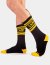 barcode Berlin Camp Socks schwarz/gelb L/XL