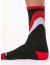 barcode Berlin Fashion Socks Initiale schwarz/rot/weiß