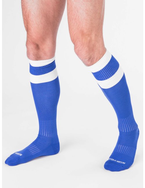 barcode Berlin Football Socks blau/weiß S/M