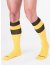 barcode Berlin Football Socks gelb/schwarz