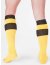 barcode Berlin Football Socks gelb/schwarz