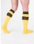 barcode Berlin Football Socks gelb/schwarz