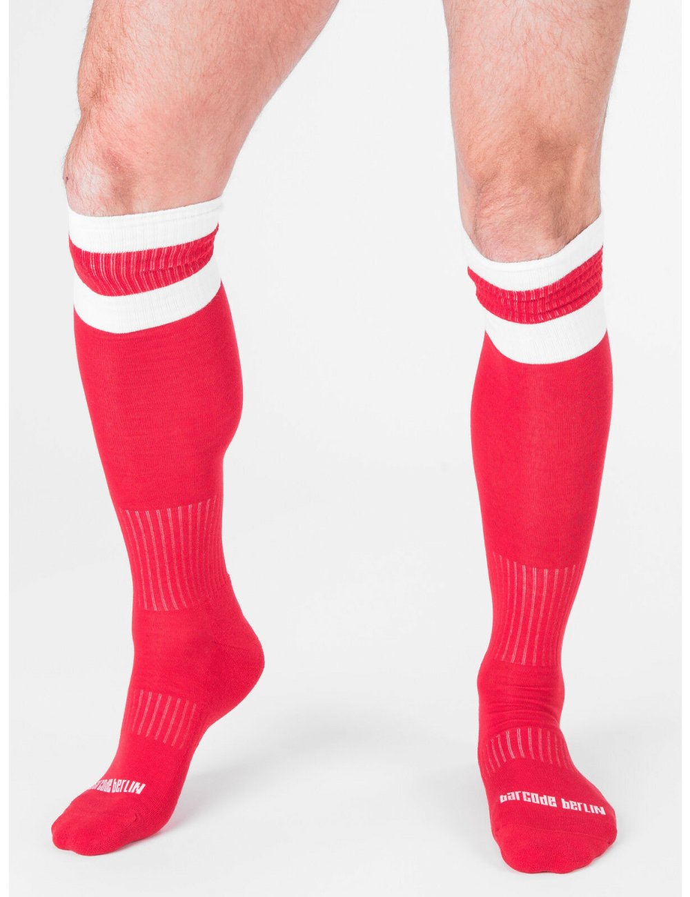 barcode Berlin Football Socks rot/weiß