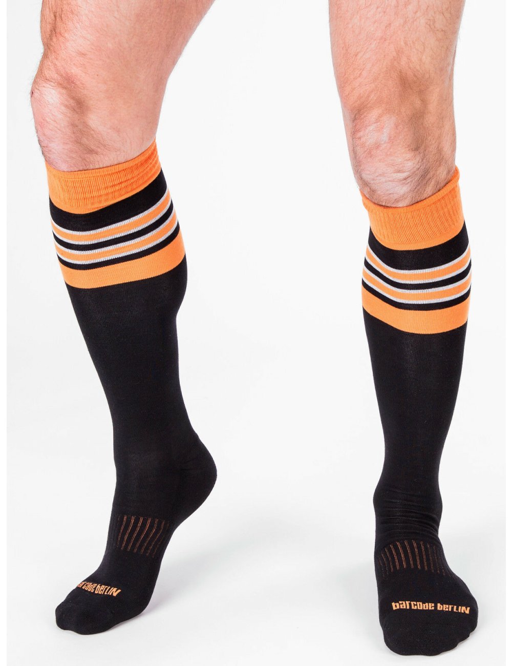 barcode Berlin Football Socks schwarz/orange