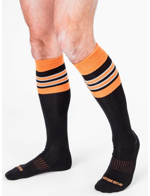 barcode Berlin Football Socks schwarz/orange