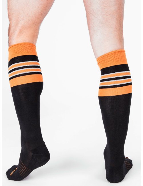 barcode Berlin Football Socks schwarz/orange