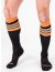 barcode Berlin Football Socks schwarz/orange