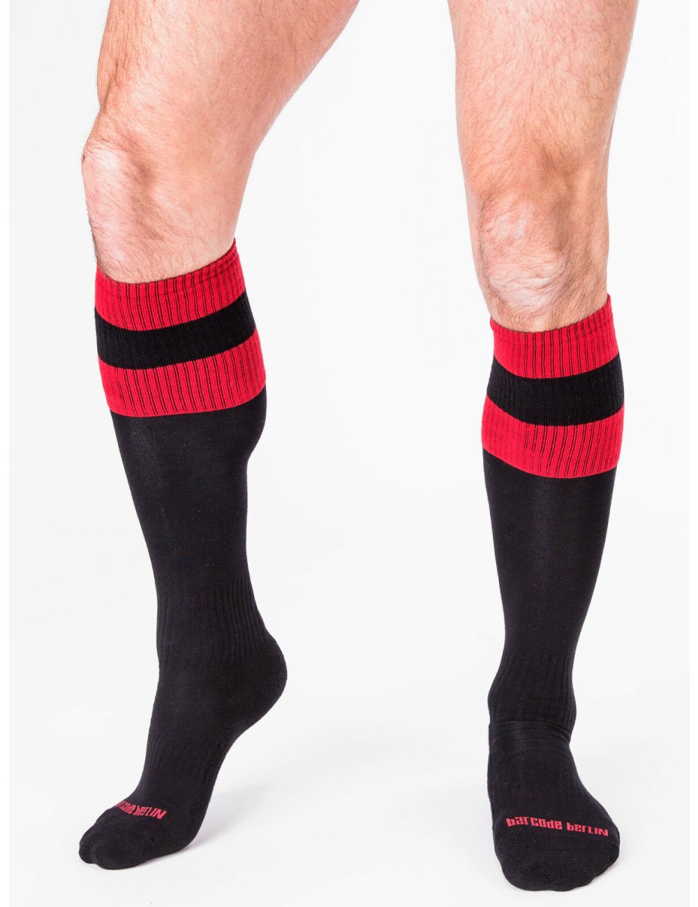 barcode Berlin Football Socks schwarz/rot