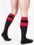 barcode Berlin Football Socks schwarz/rot