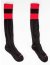 barcode Berlin Football Socks schwarz/rot