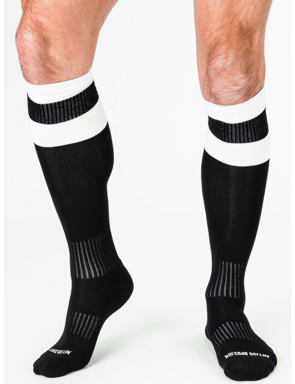 barcode Berlin Football Socks schwarz/weiß