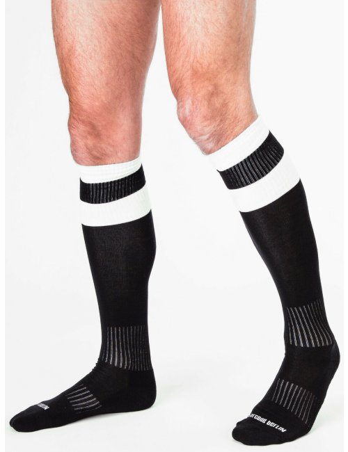 barcode Berlin Football Socks schwarz/weiß