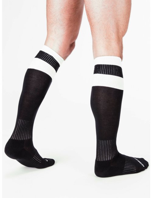 barcode Berlin Football Socks schwarz/weiß