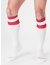 barcode Berlin Football Socks weiß/rot