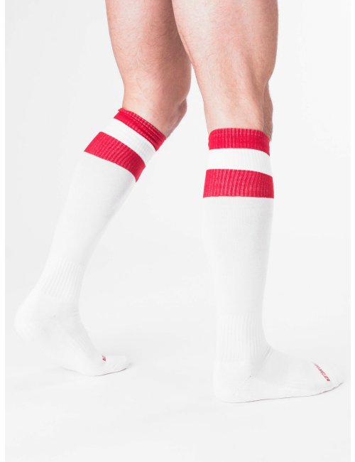 barcode Berlin Football Socks weiß/rot