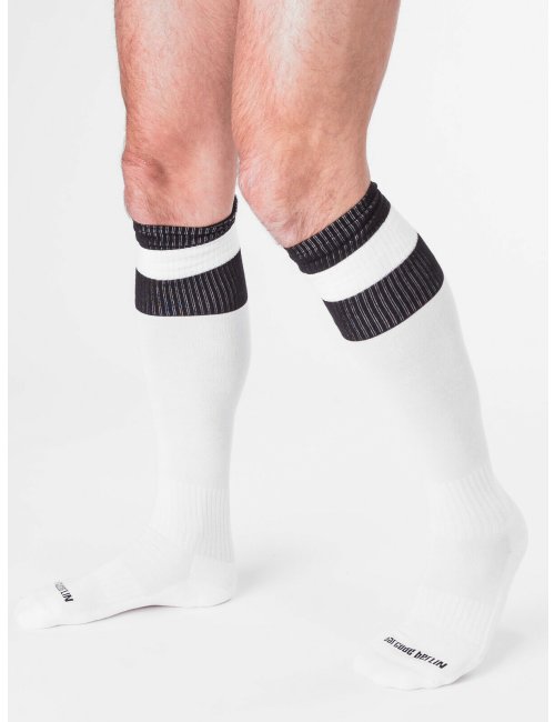 barcode Berlin Football Socks weiß/schwarz