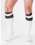 barcode Berlin Football Socks weiß/schwarz L/XL