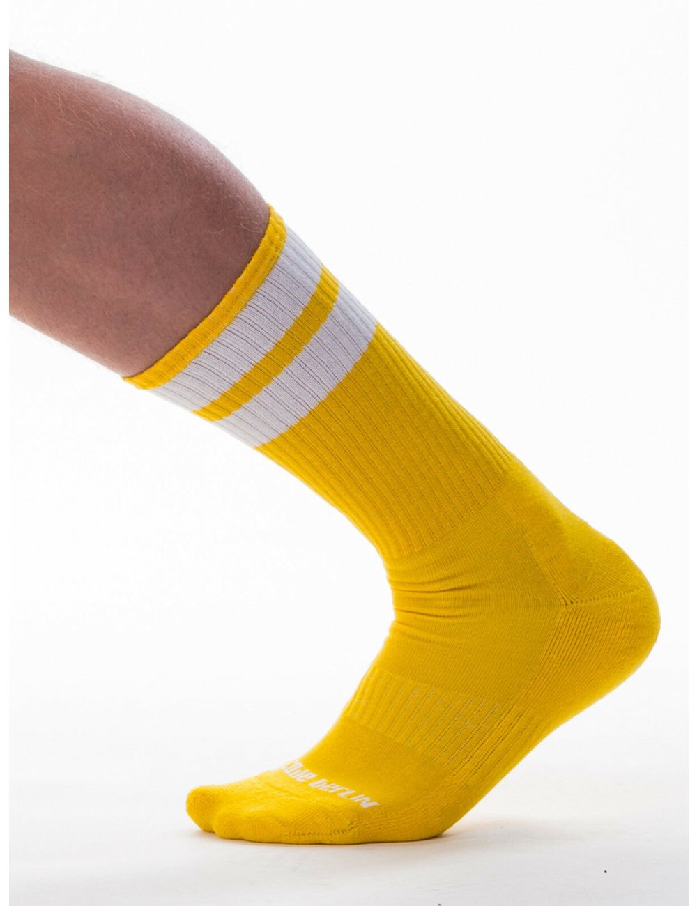 barcode Berlin Gym Socks gelb/weiß