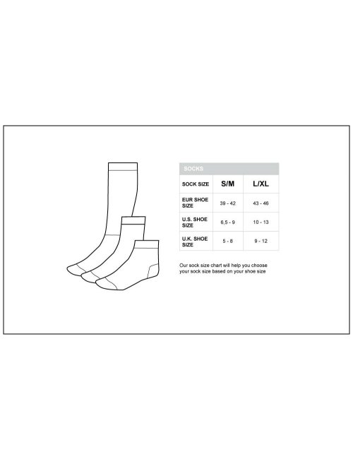barcode Berlin Gym Socks neonorange/grau
