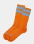 barcode Berlin Gym Socks neonorange/grau L/XL