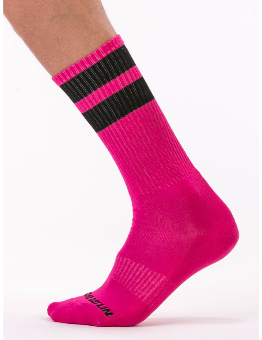 barcode Berlin Gym Socks pink/schwarz