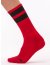 barcode Berlin Gym Socks rot/schwarz