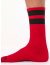 barcode Berlin Gym Socks rot/schwarz