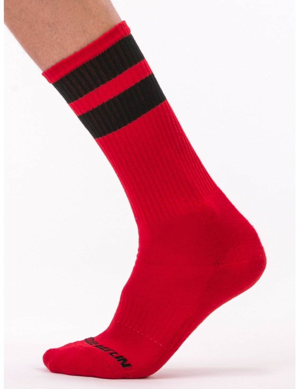 barcode Berlin Gym Socks rot/schwarz L/XL