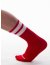 barcode Berlin Gym Socks rot/weiß S/M