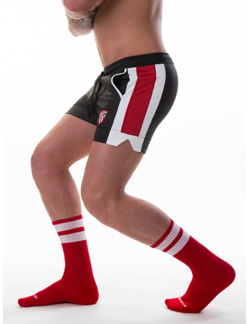 barcode Berlin Gym Socks rot/weiß L/XL