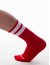 barcode Berlin Gym Socks rot/weiß L/XL