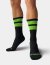 barcode Berlin Gym Socks schwarz/grün L/XL