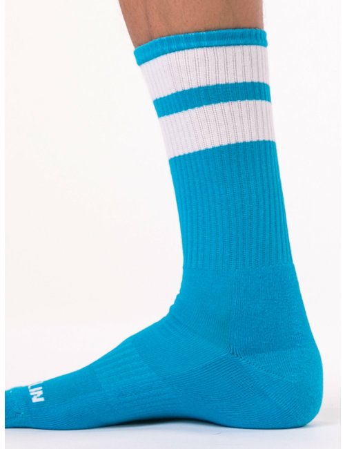barcode Berlin Gym Socks türkis/weiß L/XL