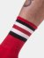 barcode Berlin Half Socks Stripes rot L/XL