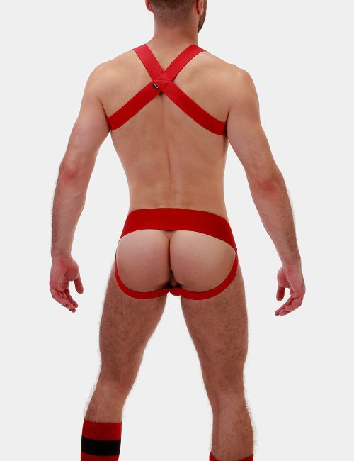 barcode Berlin Harness Matt rot S