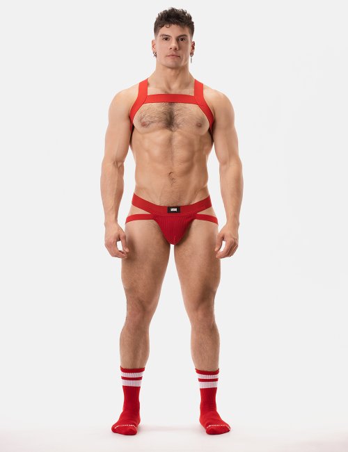 barcode Berlin Harness Matt rot XS