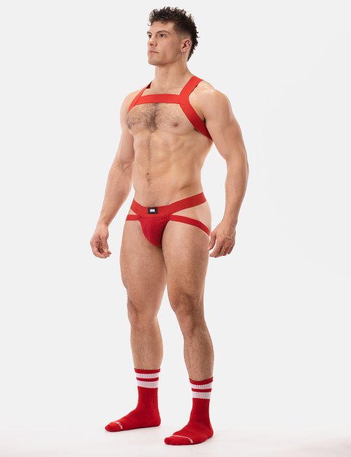 barcode Berlin Harness Matt rot XS