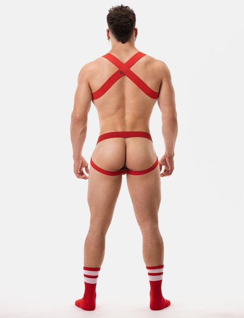 barcode Berlin Harness Matt rot XS