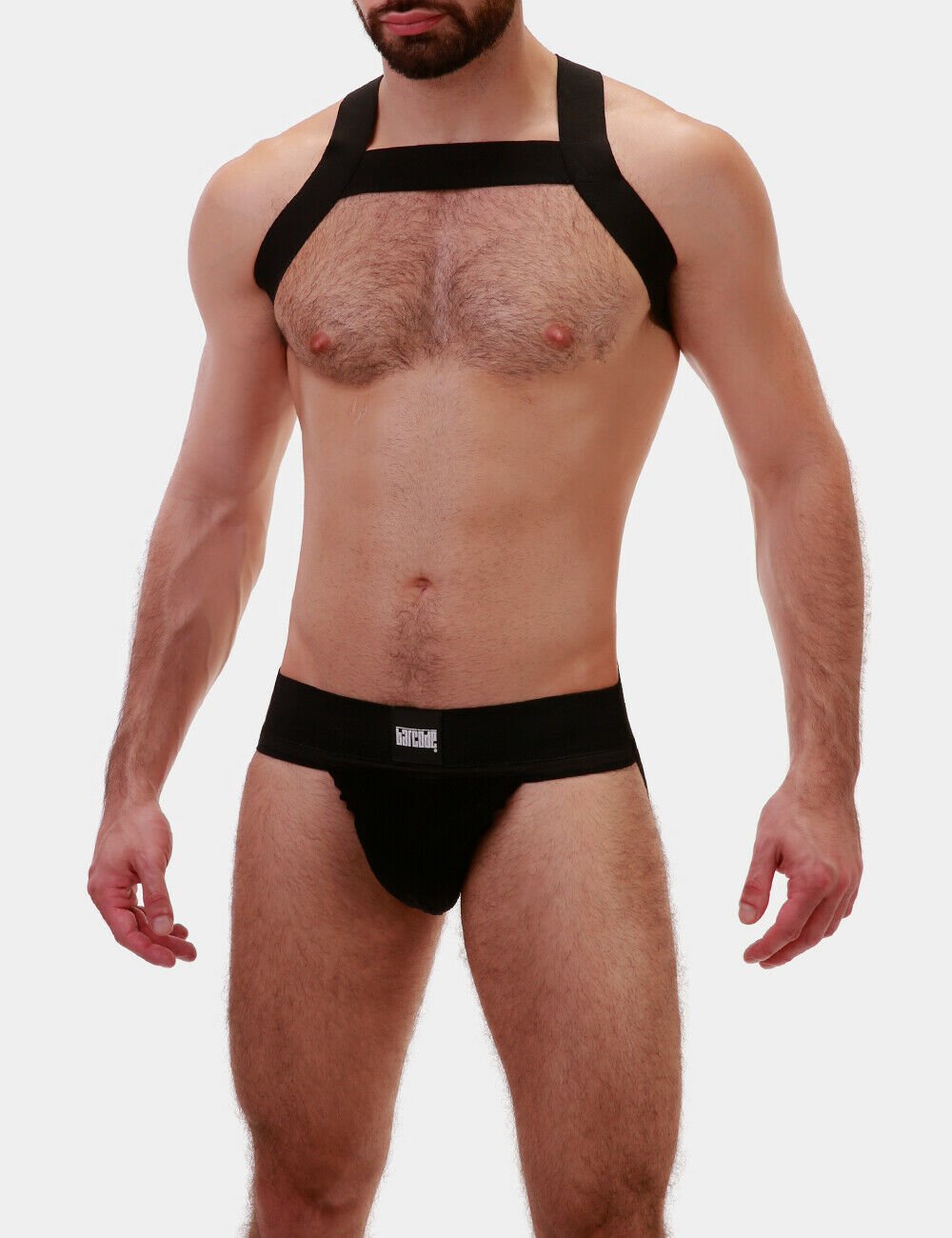 barcode Berlin Harness Matt schwarz XL