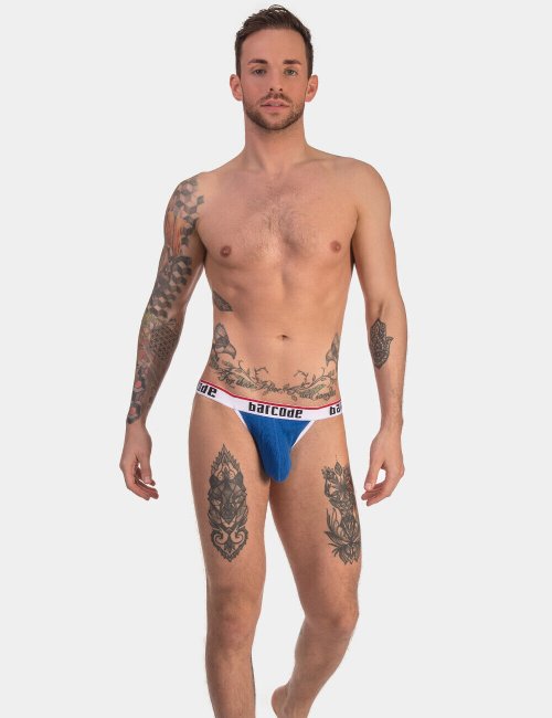 barcode Berlin Jock Cosme blau/weiß