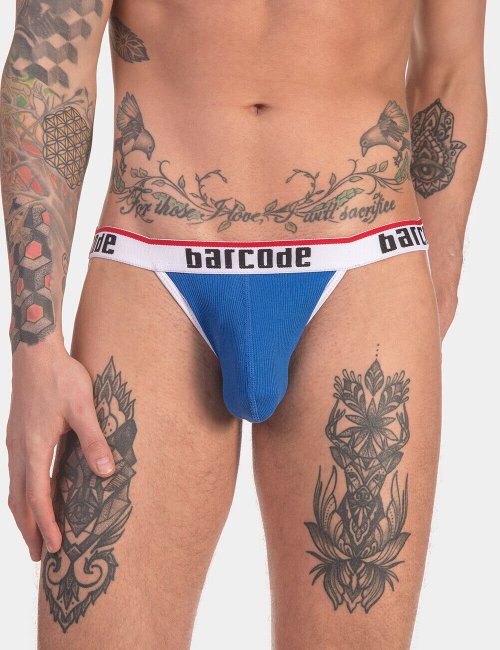 barcode Berlin Jock Cosme blau/weiß