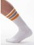 barcode Berlin Me-Time Socks weiß/orange/grau