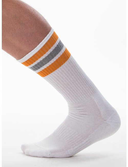 barcode Berlin Me-Time Socks weiß/orange/grau