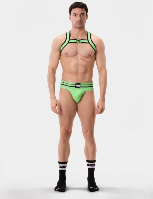 barcode Berlin Harness Colin grün L