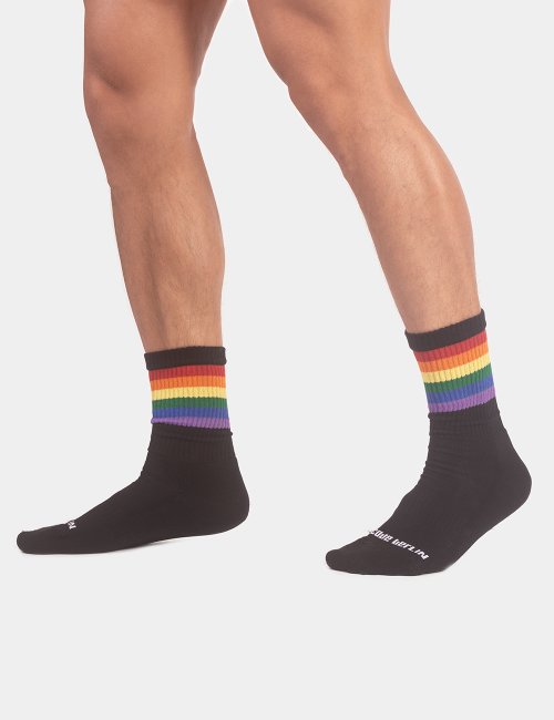 barcode Berlin Pride Half Socks schwarz S/M (39-42)