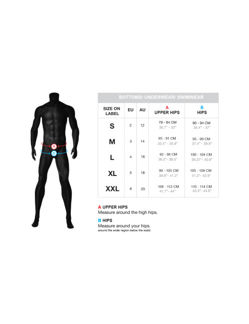barcode Berlin Basic Suspender Eros schwarz XL
