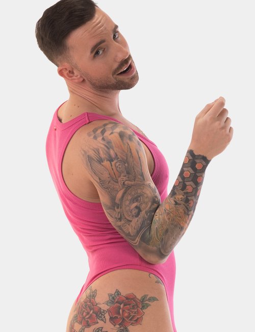 barcode Berlin Rib Body Assi pink