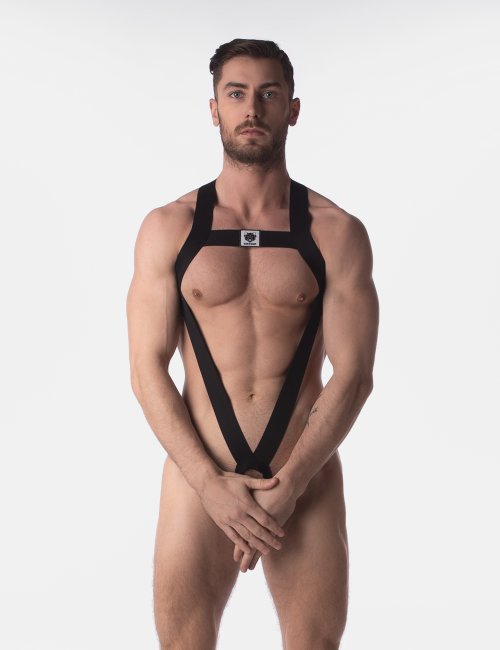 barcode Berlin Body Harness Ikem schwarz S/M