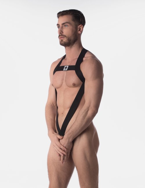 barcode Berlin Body Harness Ikem schwarz S/M