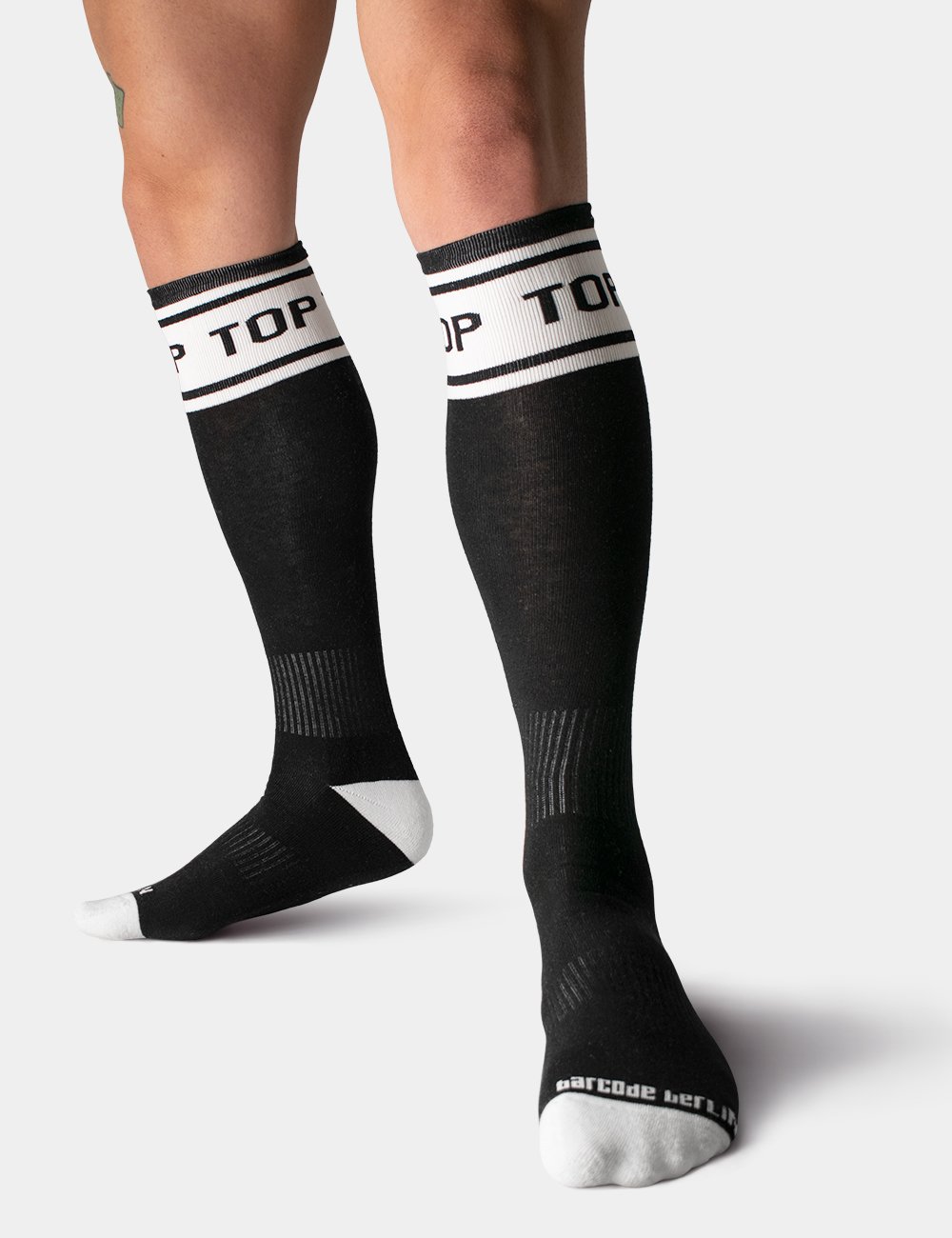  barcode Berlin Identity Football Socks TOP schwarz/weiß